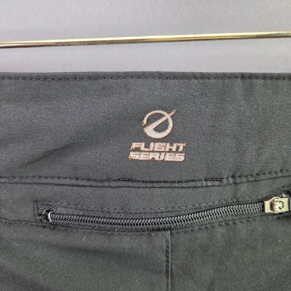 The North Face Flight Series Shorts Womens 8 Black Hiking Running Athletic Zip - Picture 10 of 10